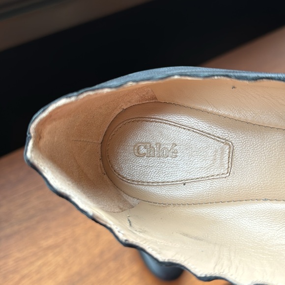 Chloé scalloped edge flats - Picture 2 of 7